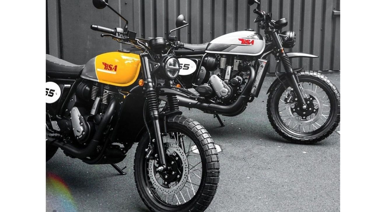 BSA B65: Goldstar Based Scrambler Unveiled!